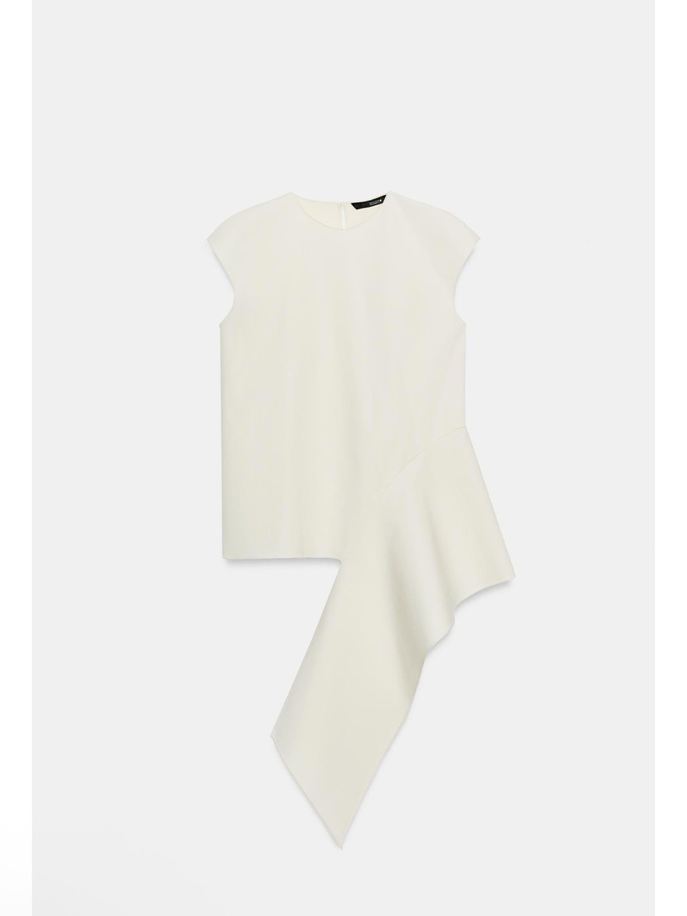 ZARA ZW COLLECTION ASYMMETRIC TOP Size XS - Picture 11 of 13
